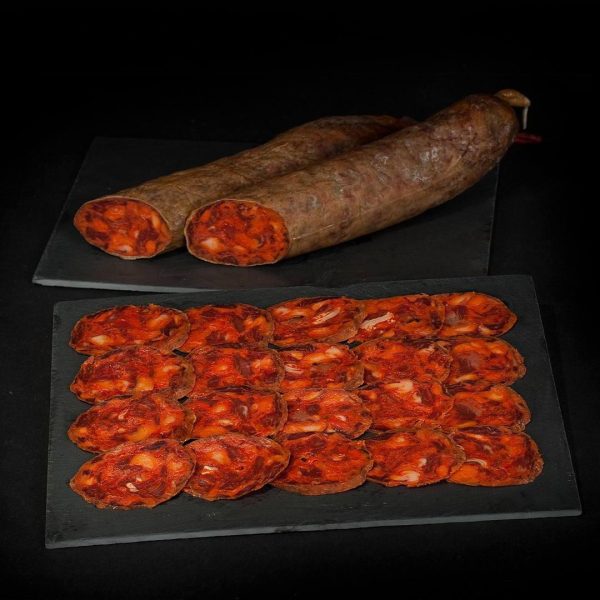 Chorizo cular ibérico de bellota "vazquez moya"(600 g aprox)
